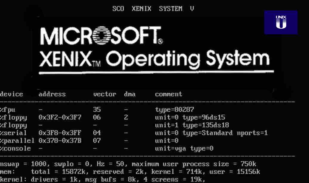 Xenix system operacyjny