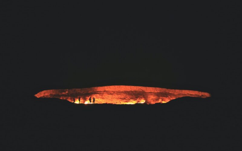 Turkmenistan wrota piekieł