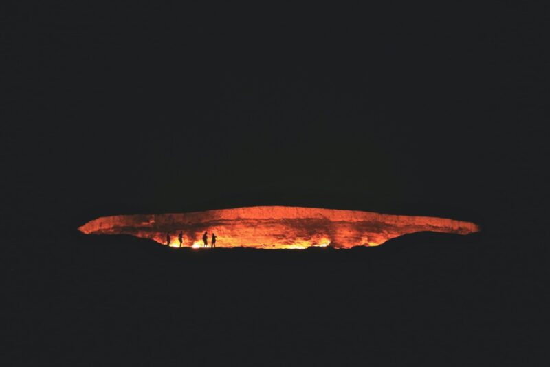 Turkmenistan wrota piekieł