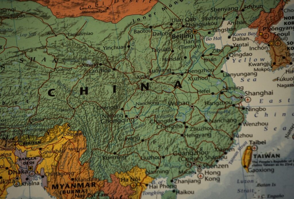 Konflikt Chin z Tajwanem. 