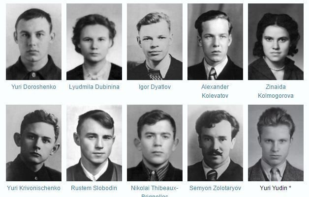 Tragedia na Przełęczy Diatłowa - uczestnicy wyprawy
